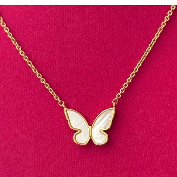 kate spade Jewelry - EUC Kate ♠️ Butterfly Pendant Necklace